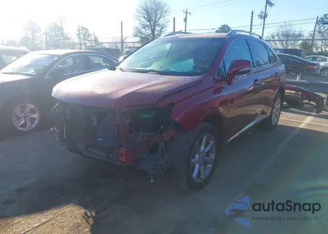 2010 Lexus Rx 350 from USA, damaged, VIN 2T2ZK1BA1AC017504